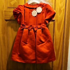 Elegant Red Kids Formal Dress